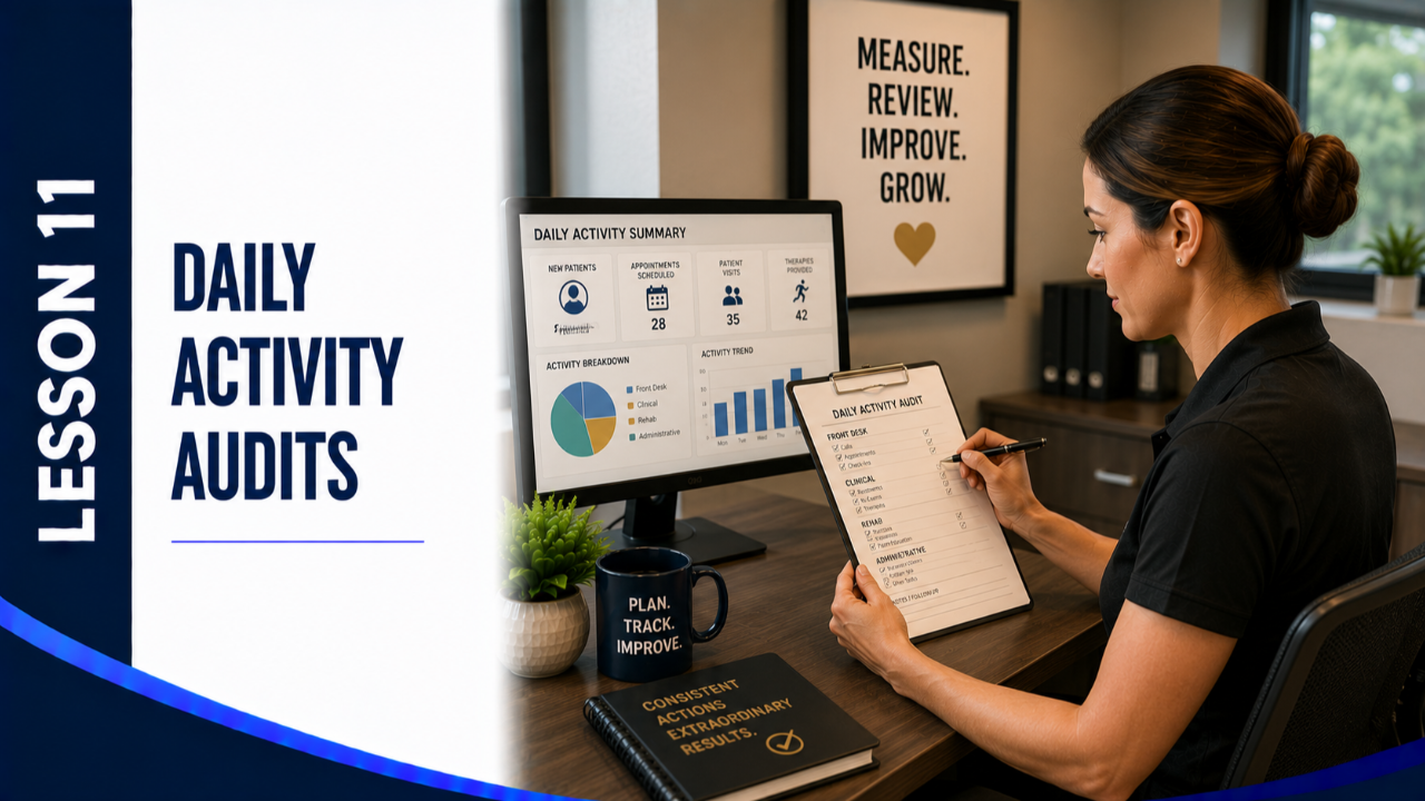 Lesson 11: Daily Activity Audits