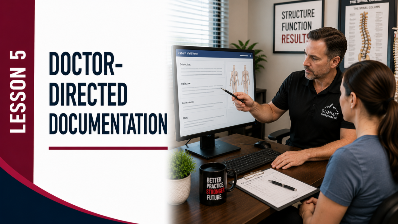 Lesson 5: Doctor-Directed Documentation