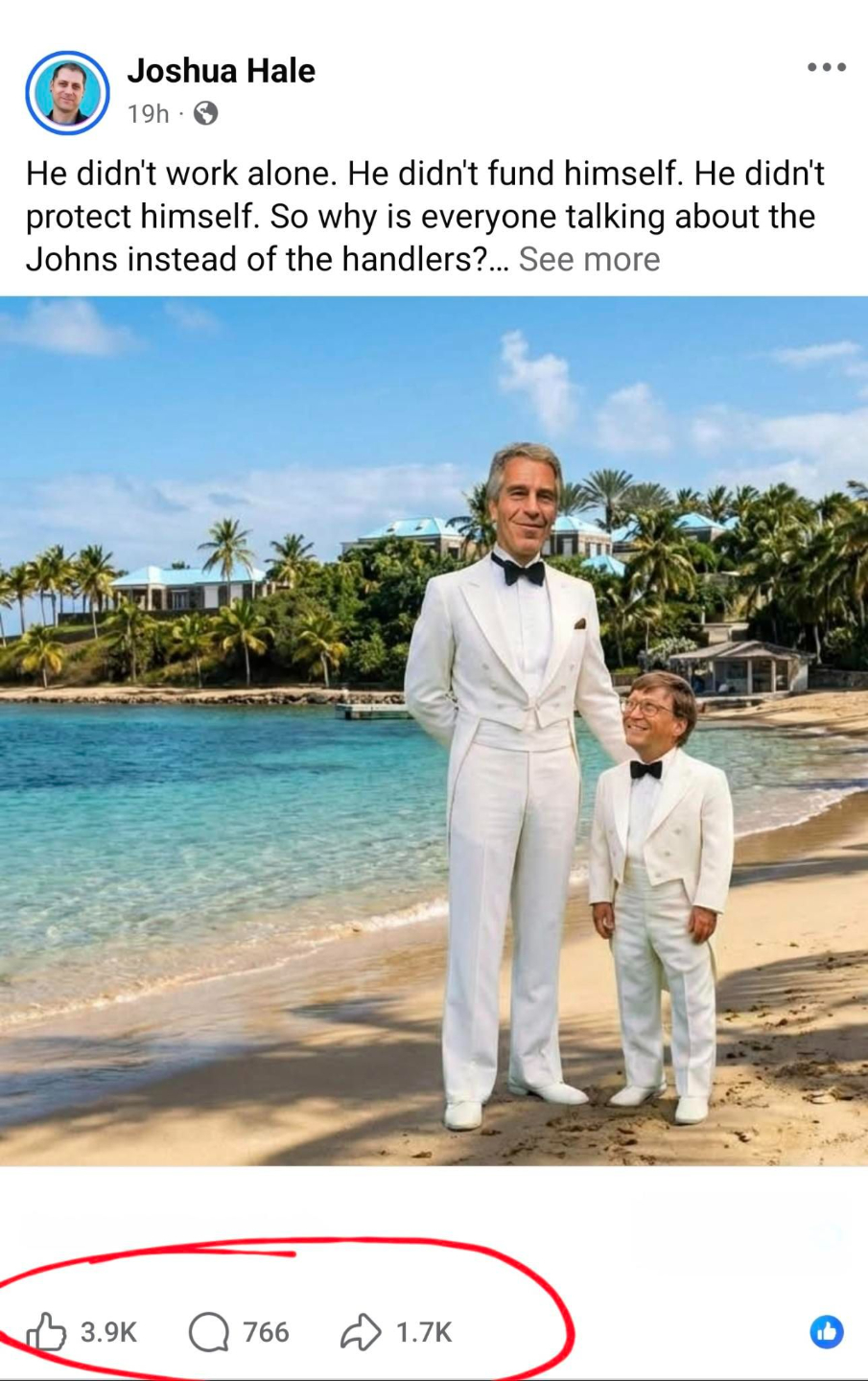 Viral Facebook post · real numbers