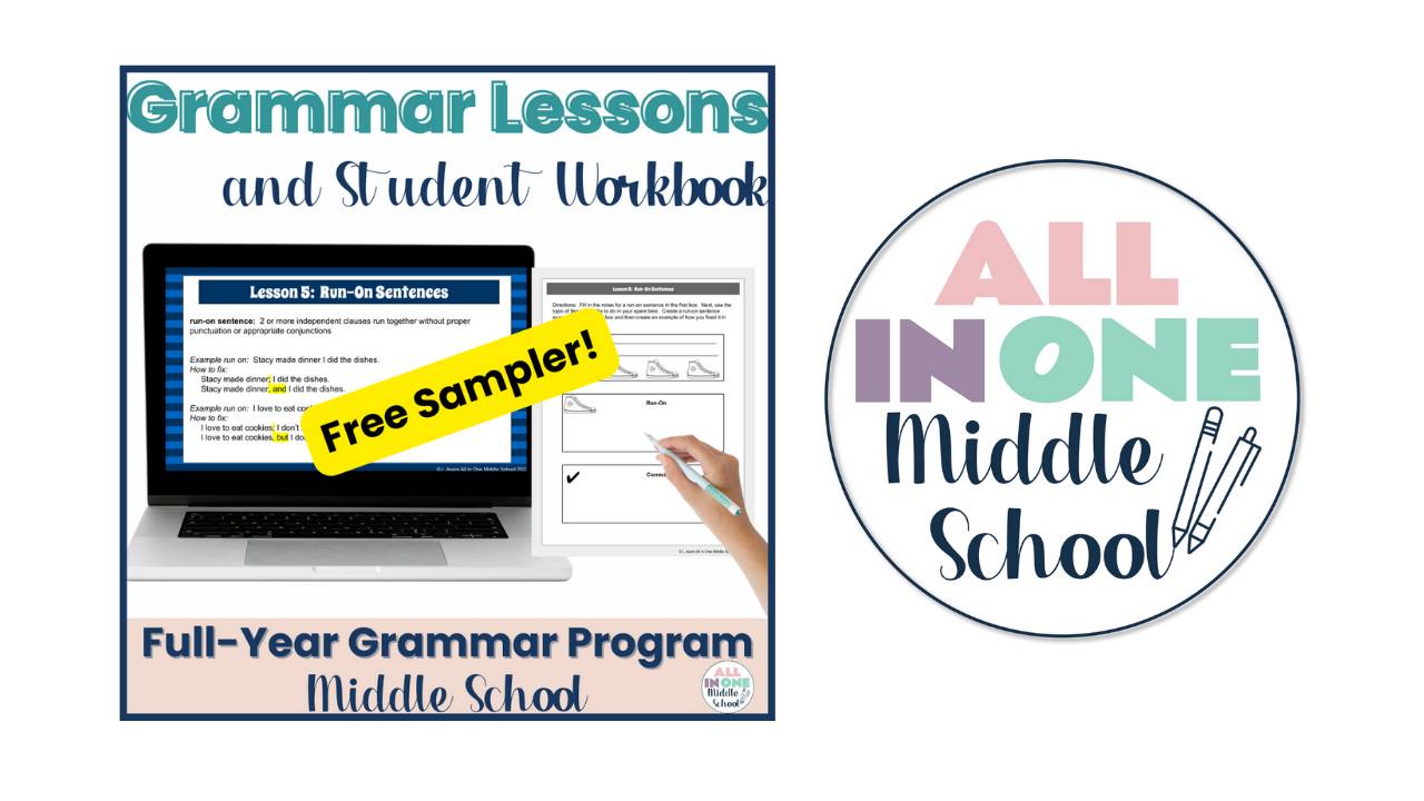 FREE Teacher Resource: Grammar Practice Activities