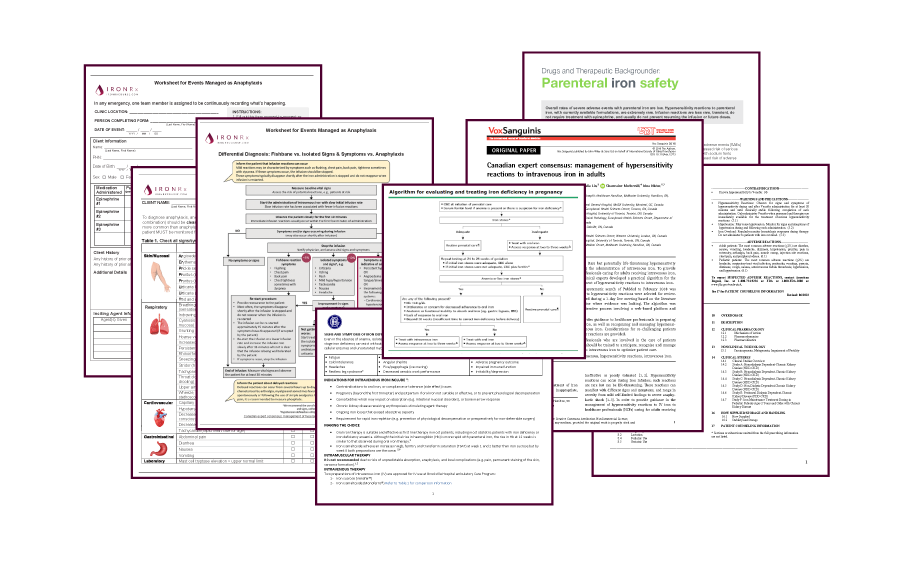 iron infusion resources