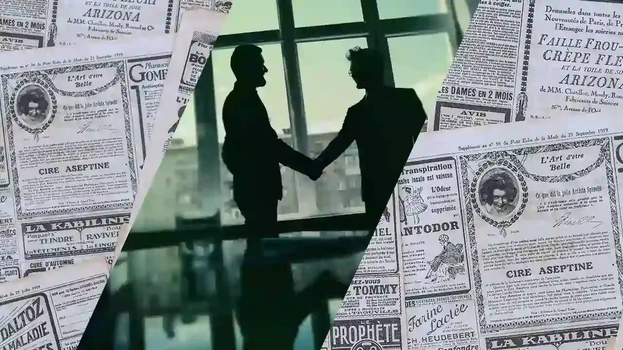 Two roofing business partners agreeing on their business structure
