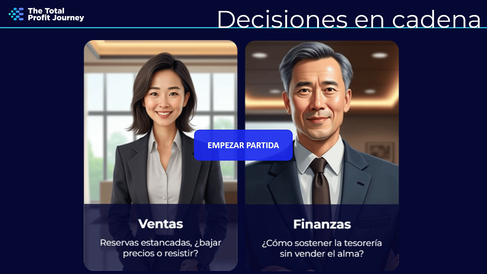 El juego: Decisiones en cadena El juego: Decisiones en cadena