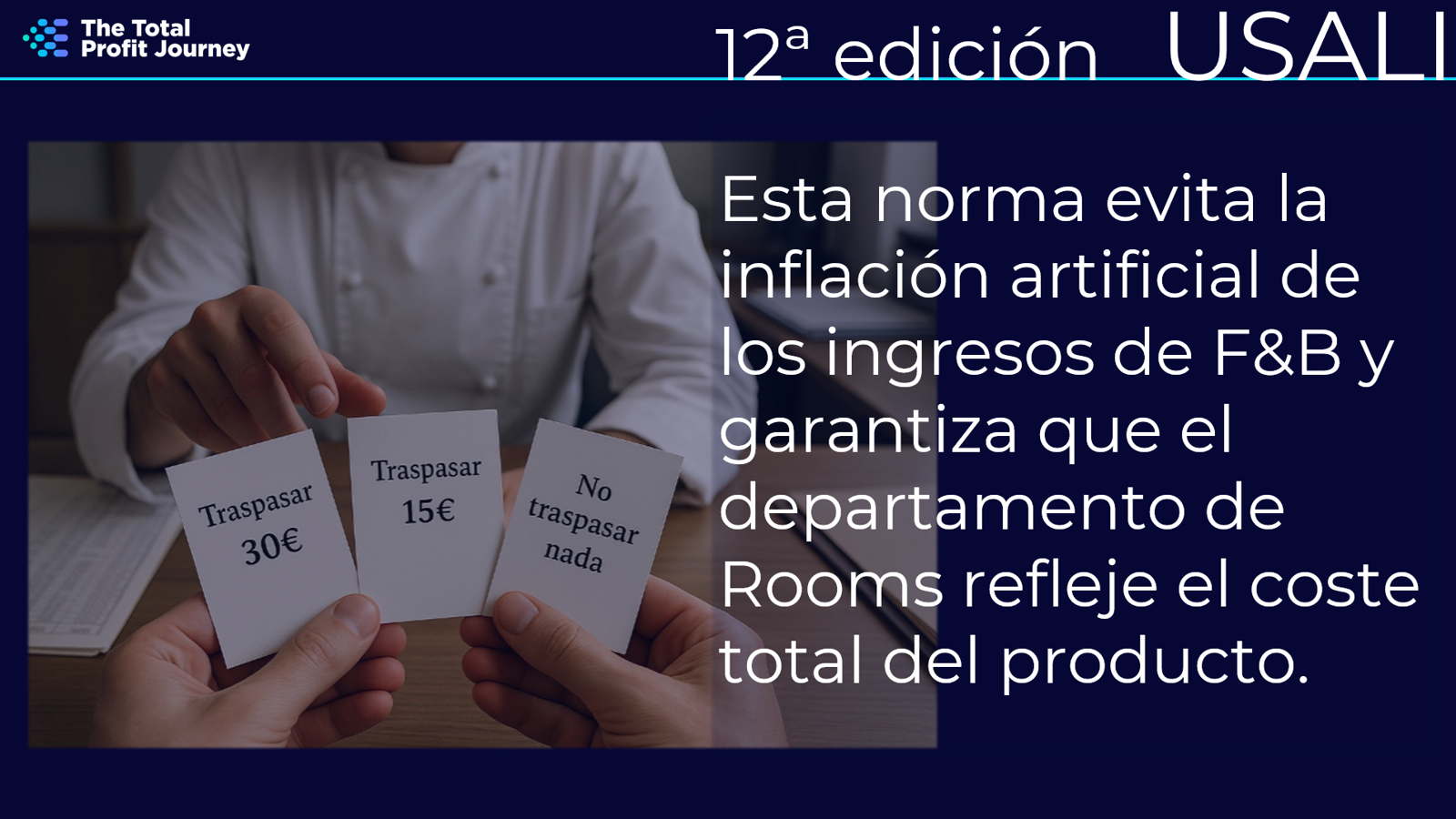 12ªUSALI. Costes F&B