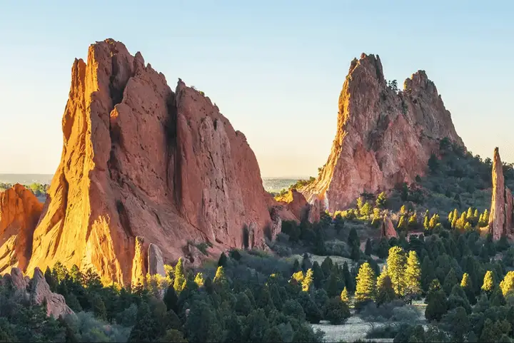Before and after: a landscape photo turned into a painting