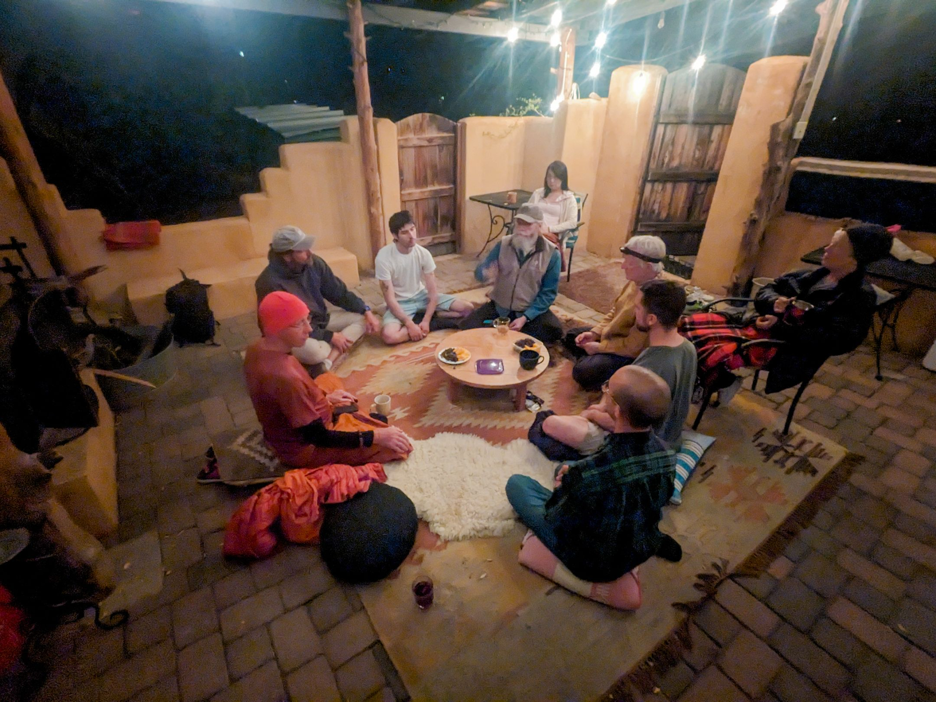 Pre-retreat talk with Har-Prakash