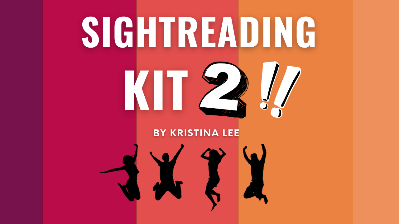 Sightreading Kit 2 piano reading fluency exercises