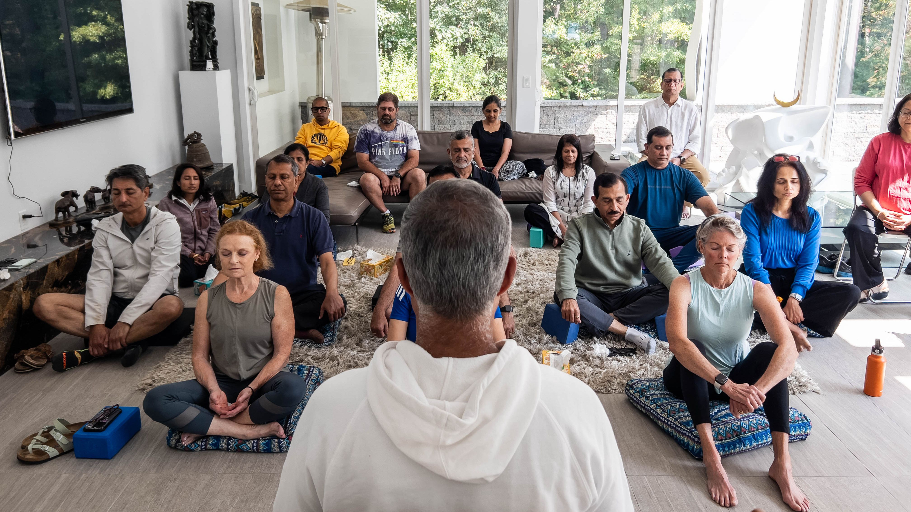 Live Breathonance pranayama session with Dr. Amit Anand