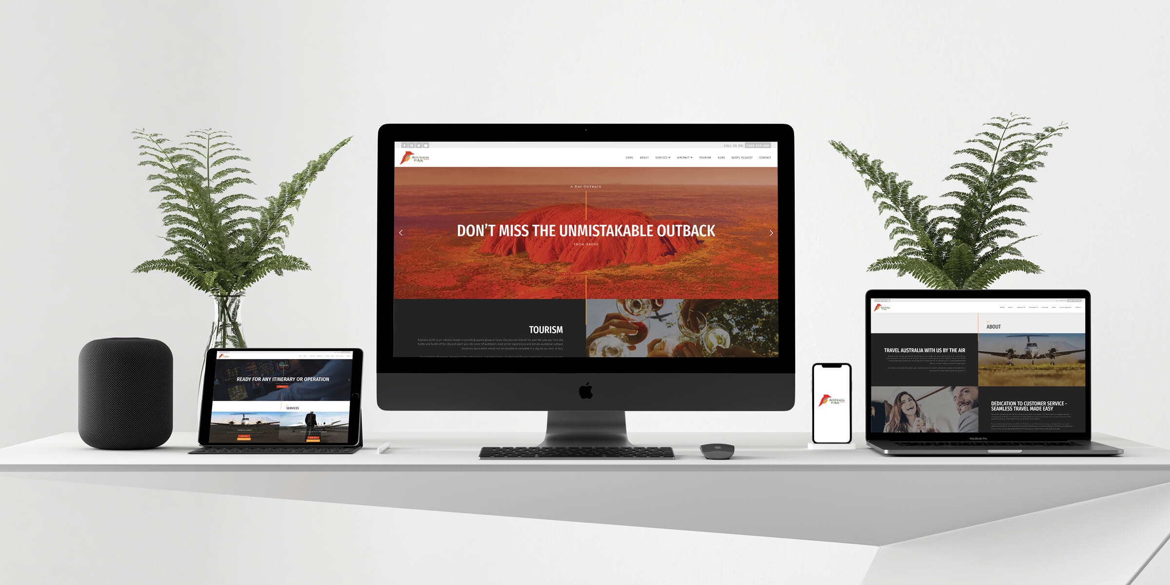 Australia By Air Website Design and Development