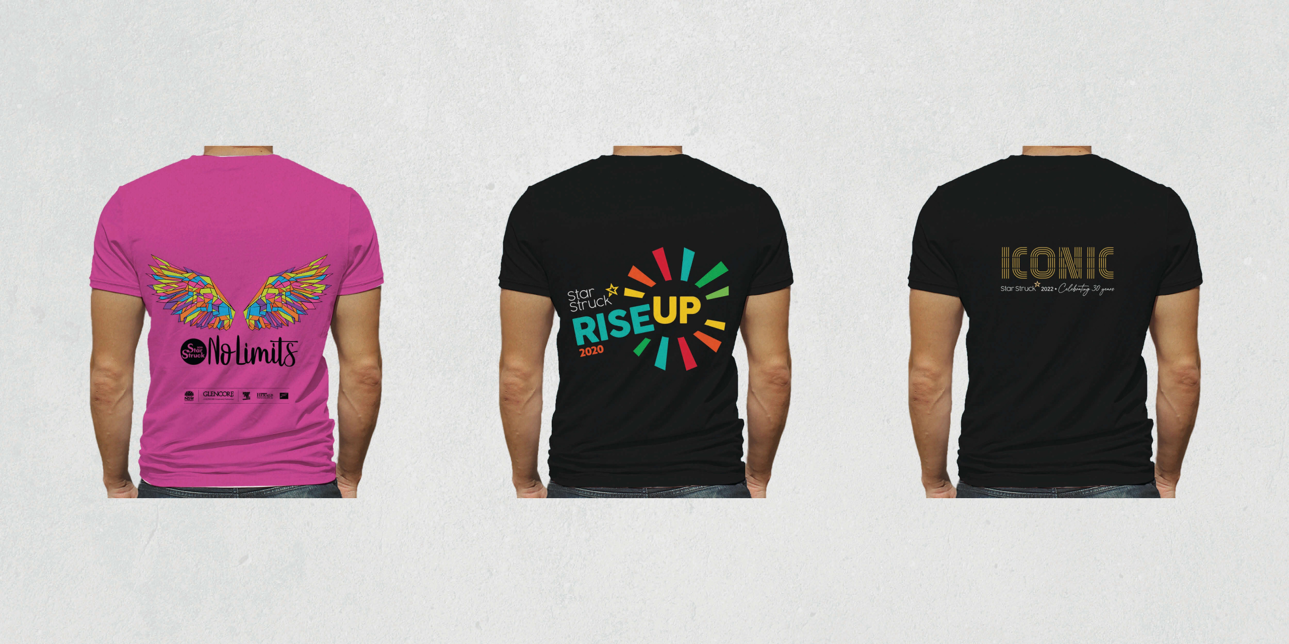 Star Struck T-shirt Designs with Logo