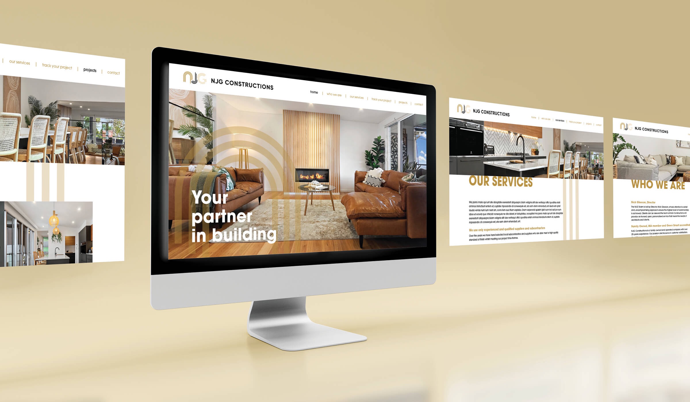 NJG Constructions Website Design and Development