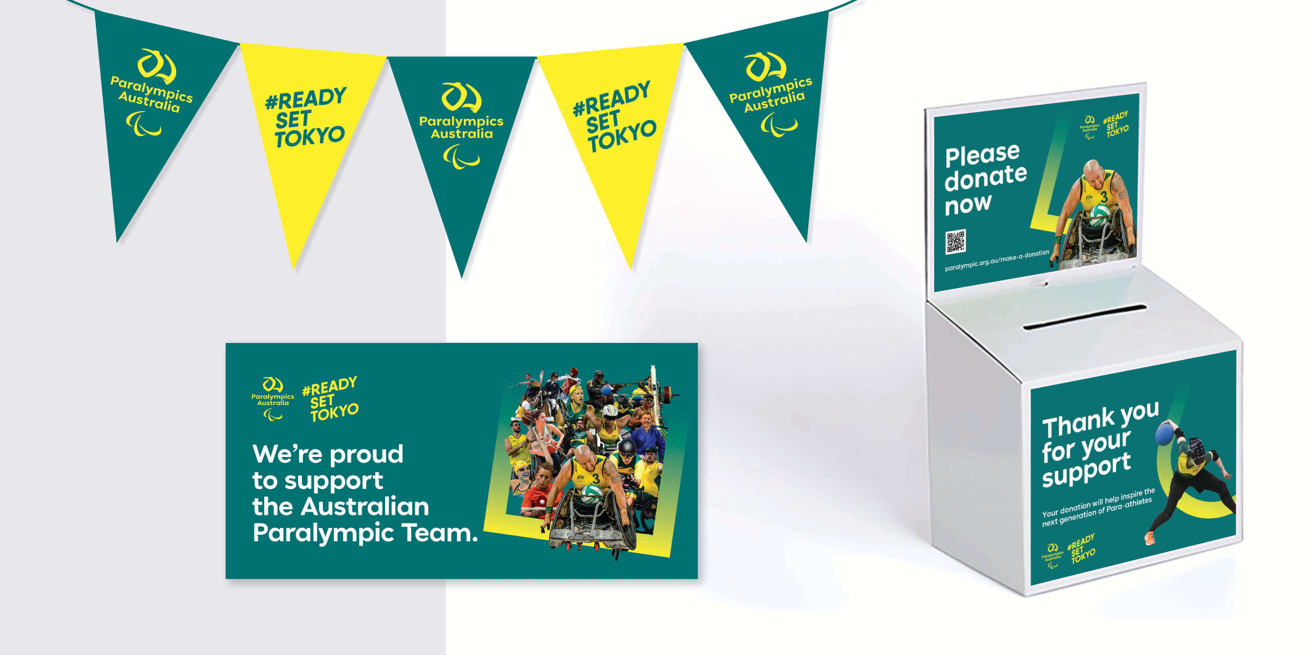 Australian Paralympic Committee Promotional Product Design