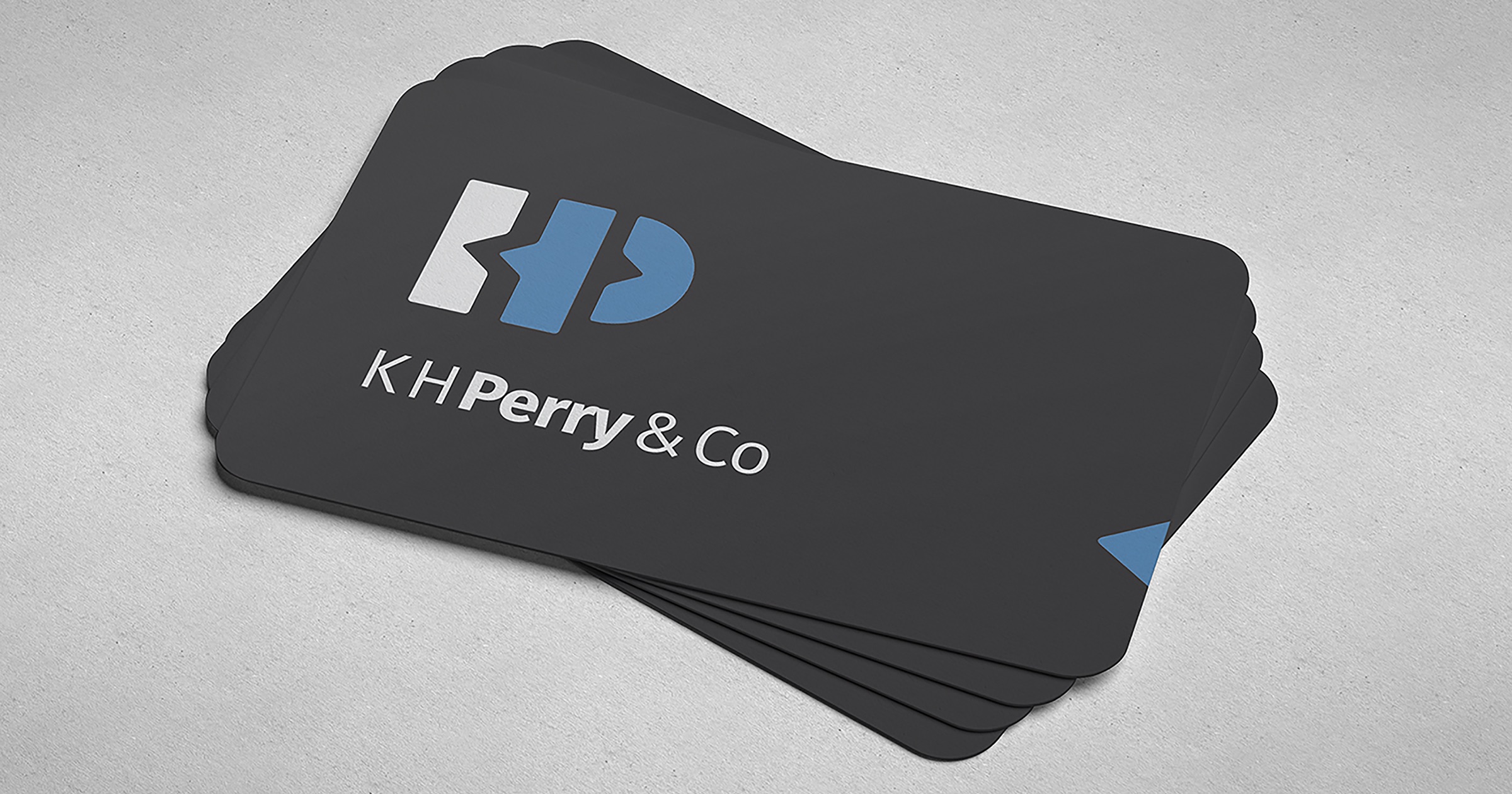 KH Perry Logo and Business Card