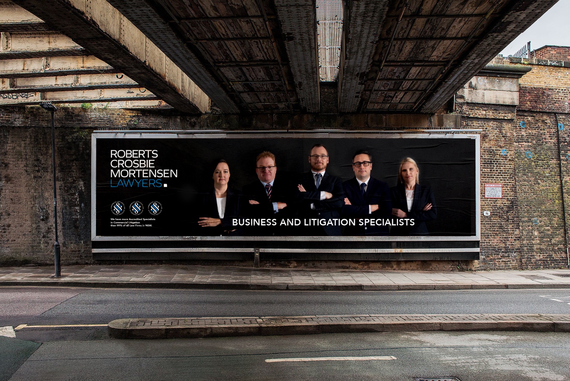 Billboard Design for Law Firm