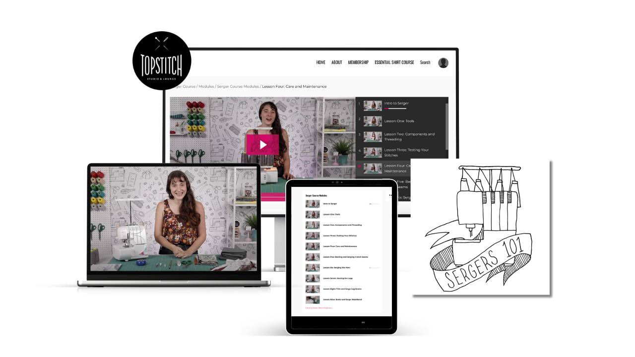 Sergers 101 Topstitch