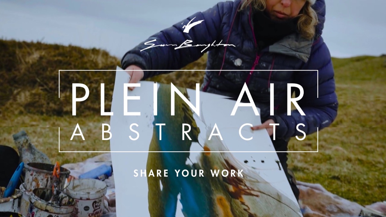 Bonus 5 – Private Facebook community for Plein Air Abstracts Part 2 students