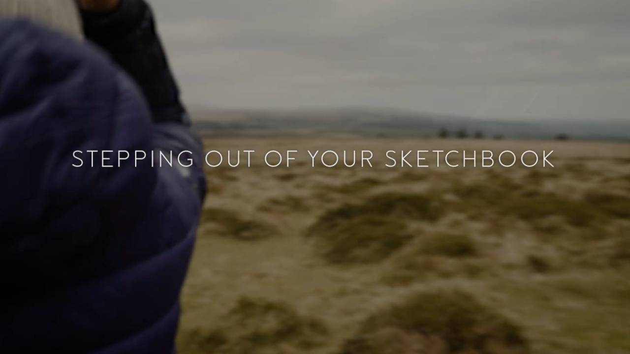 Lesson 4 – Stepping out of Your Sketchbook: scaling up to large expressive landscape paintings