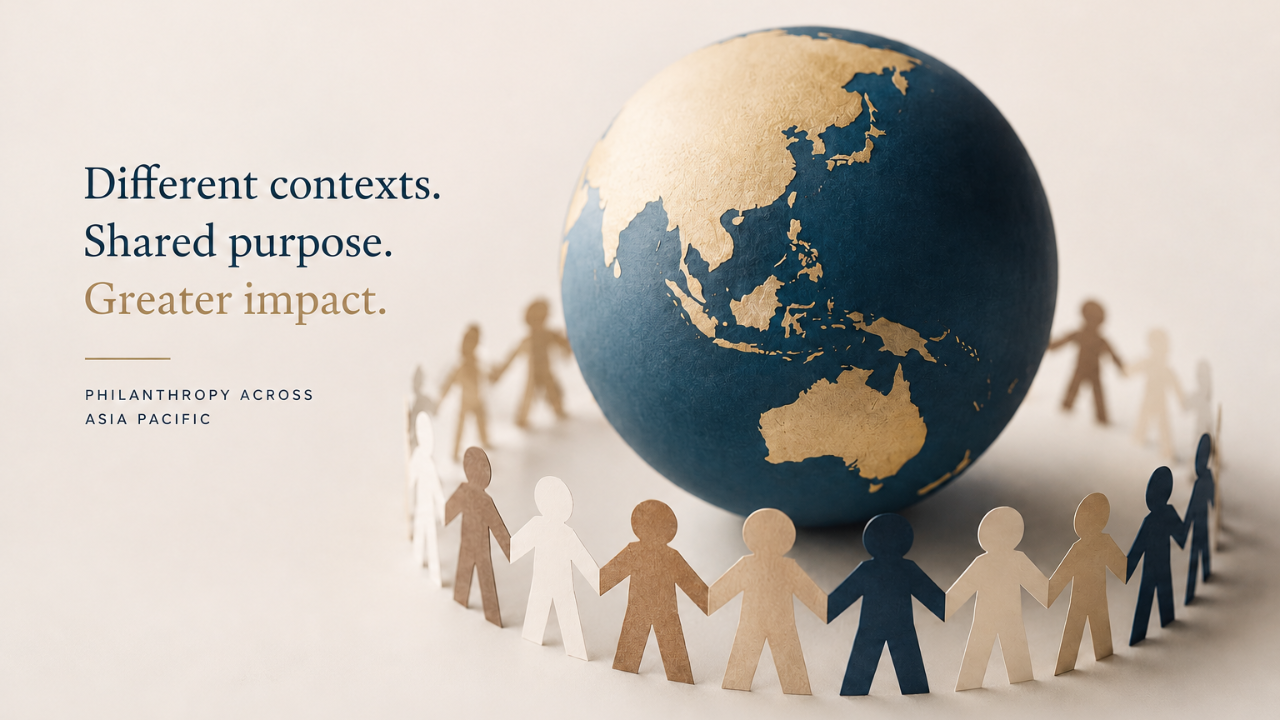 Cross-border philanthropy, different contexts, shared purpose, greater impact across Asia Pacific.