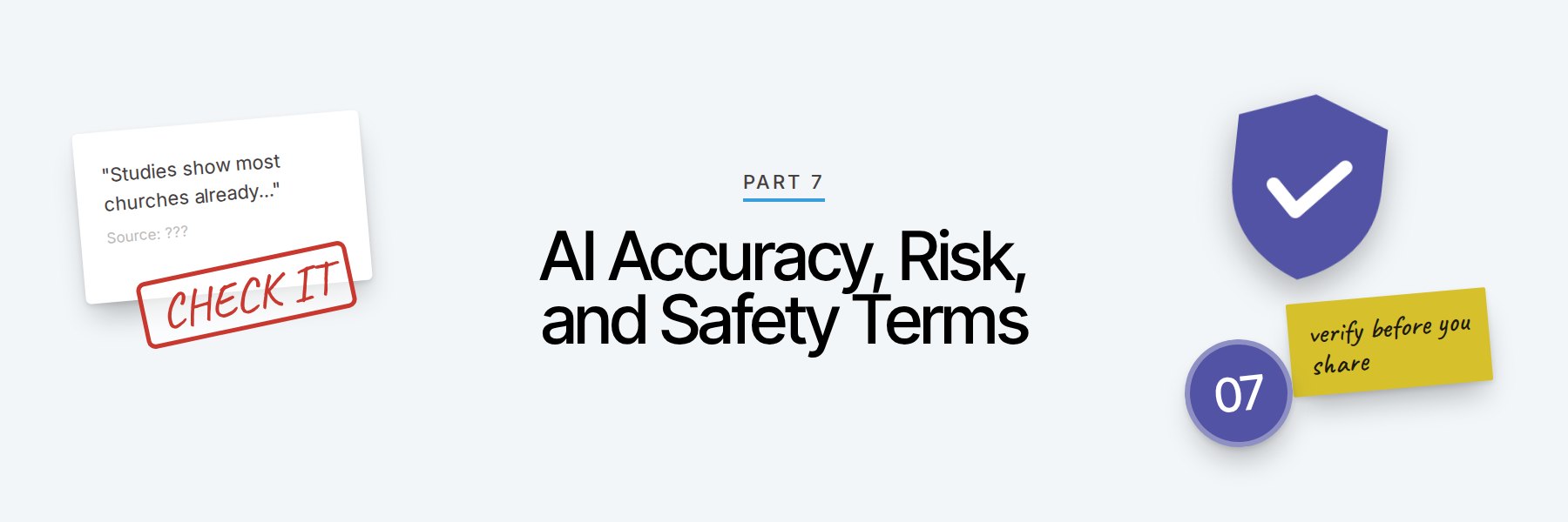 Part 7: AI Accuracy, Risk, and Safety Terms