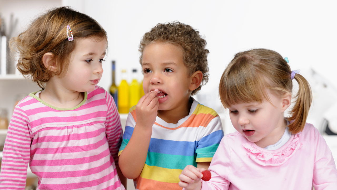 Group of toddlers