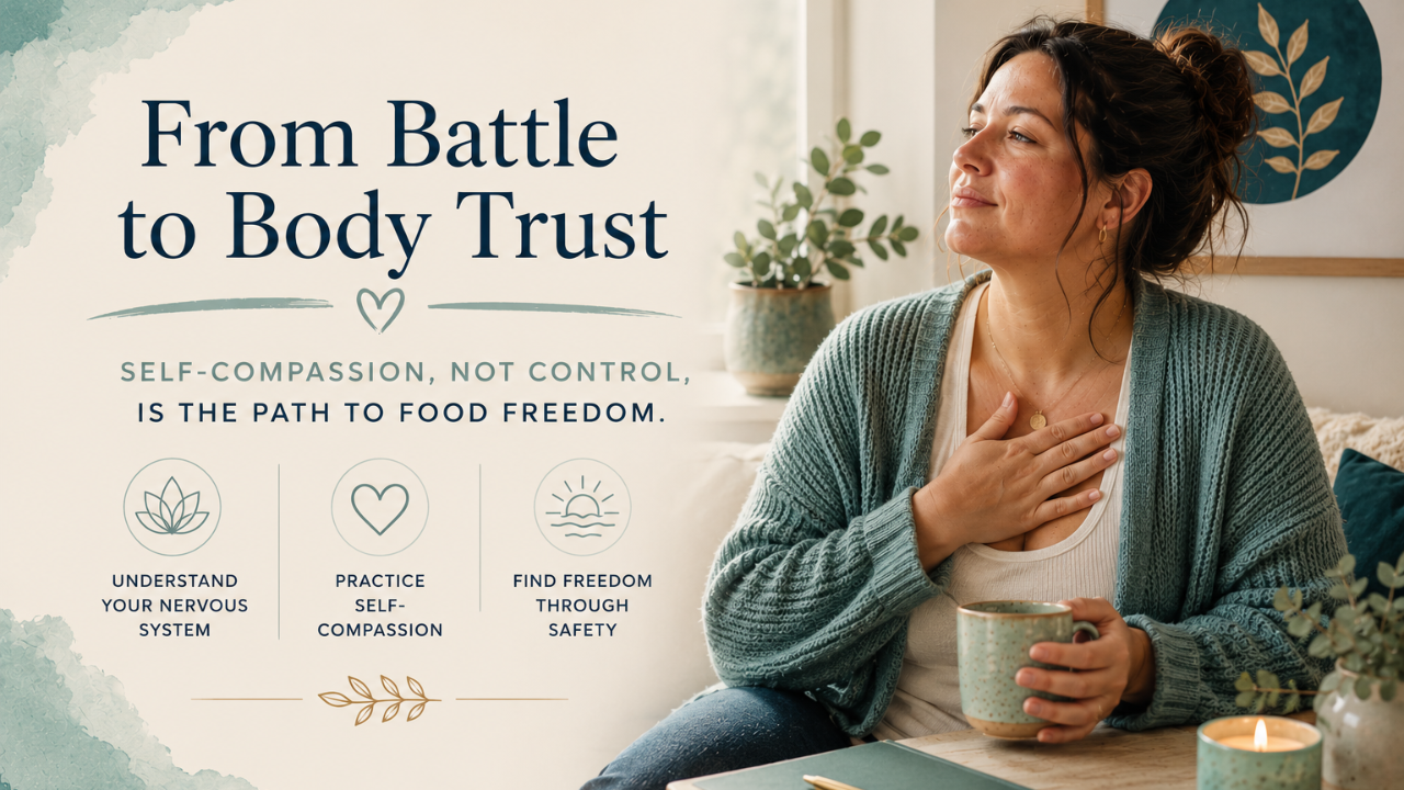  The Nervous System Case for Self-Compassion... and How it Will Help You Stop Over-Eating