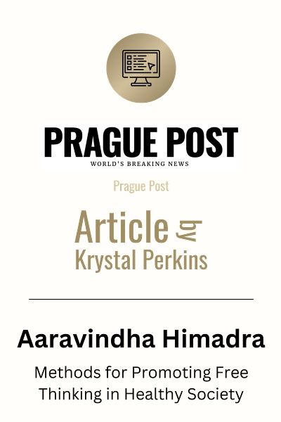 Icon zum Artikel über Aaravindha Himadra von Krystal Perkins bei Prague Post 