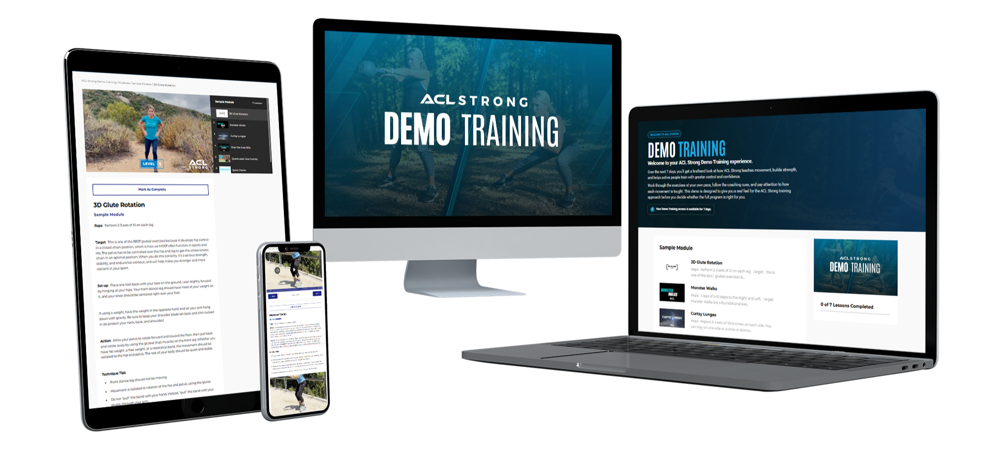 ACL Strong Demo Training