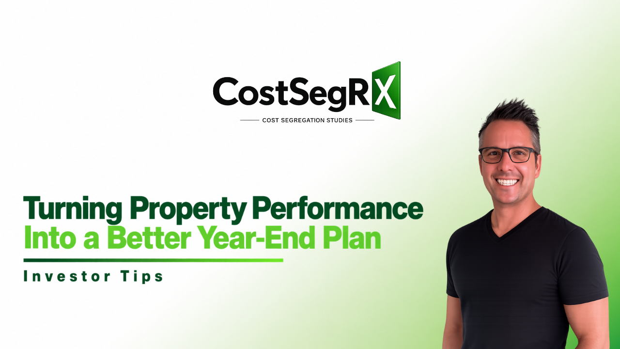 Commercial property performance review connecting operating results with year-end planning