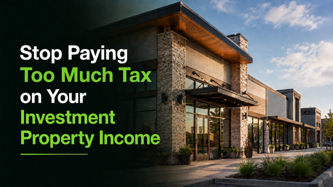 Investor reviewing depreciation and tax savings strategy for an investment property