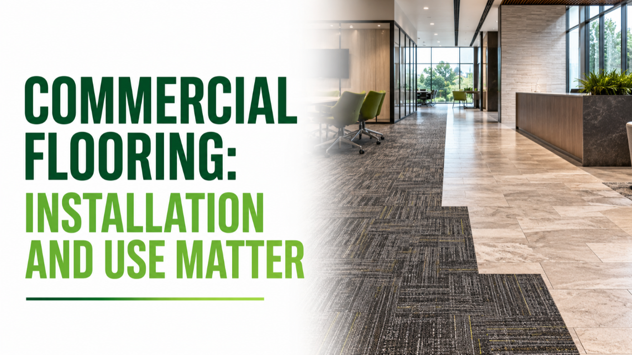 Commercial flooring materials and installation details reviewed for engineering-based cost segregation analysis