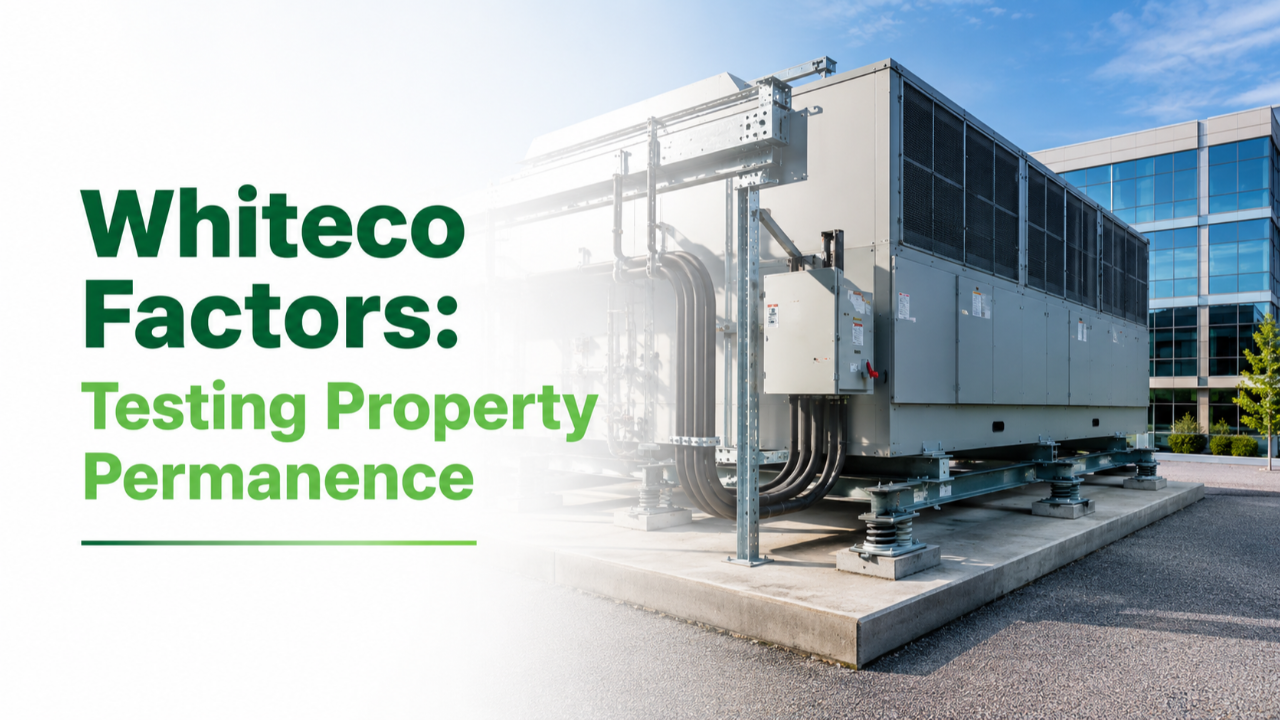 CostSegRx engineer evaluating property attachment and permanence using the Whiteco factors