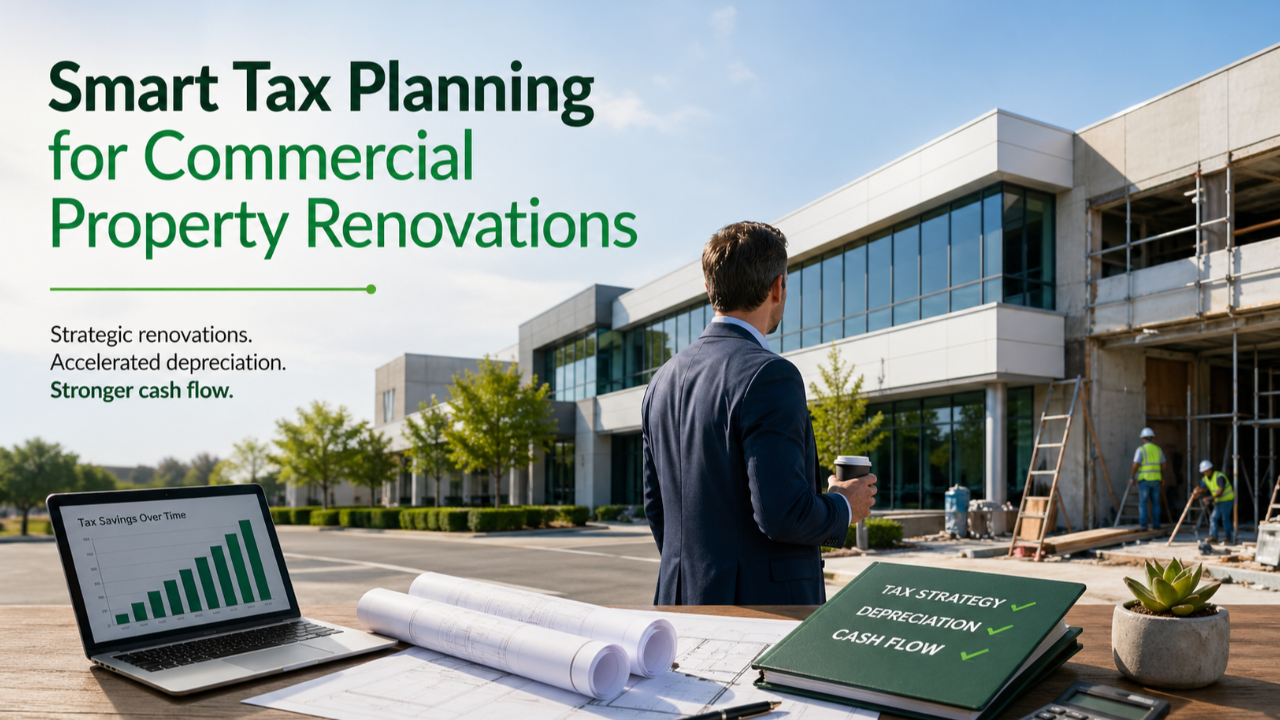 Smart tax planning strategies for commercial property renovations using cost segregation and QIP