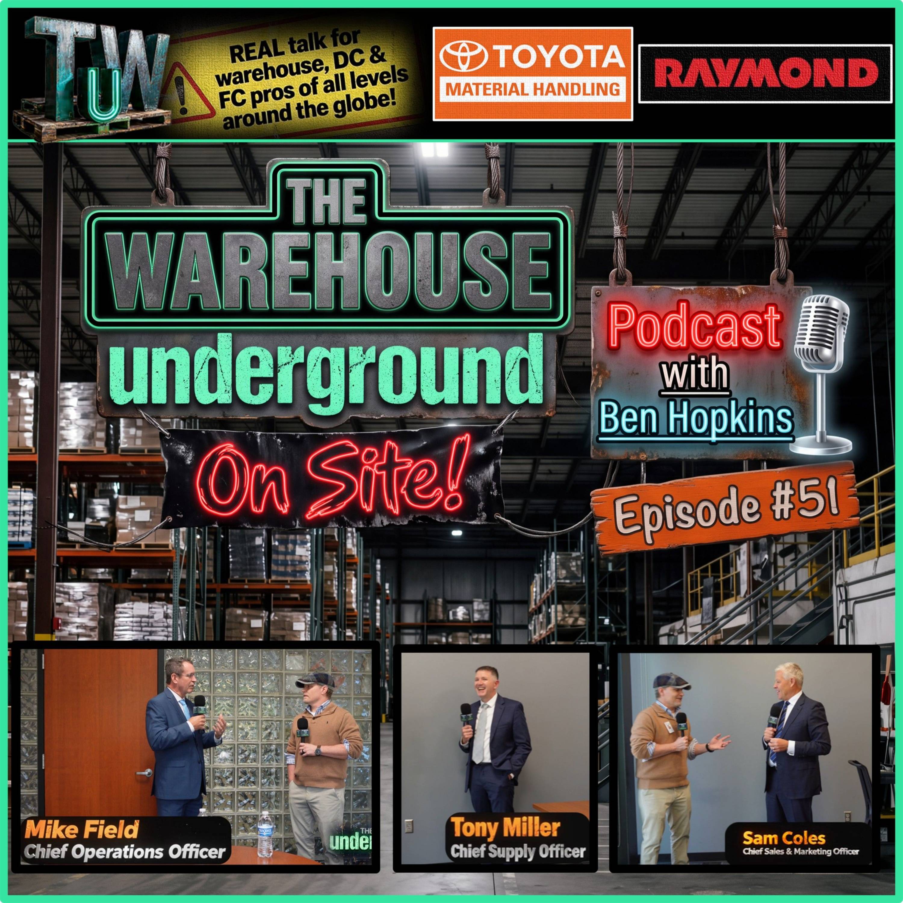 Ep #51 Toyota Material Handling North America New Manufacturing Facility (On Site)