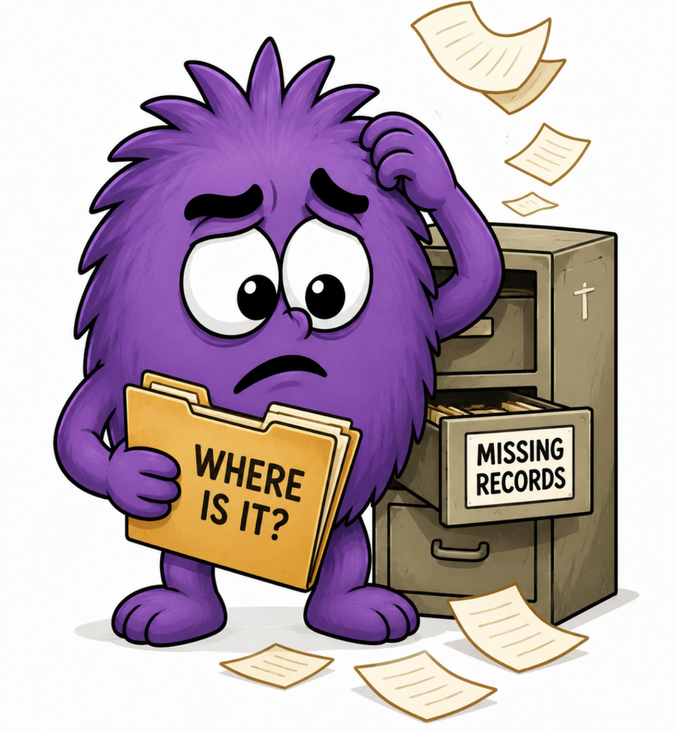NOD™ Restaurant Safety Killer surrounded by missing restaurant safety documentation