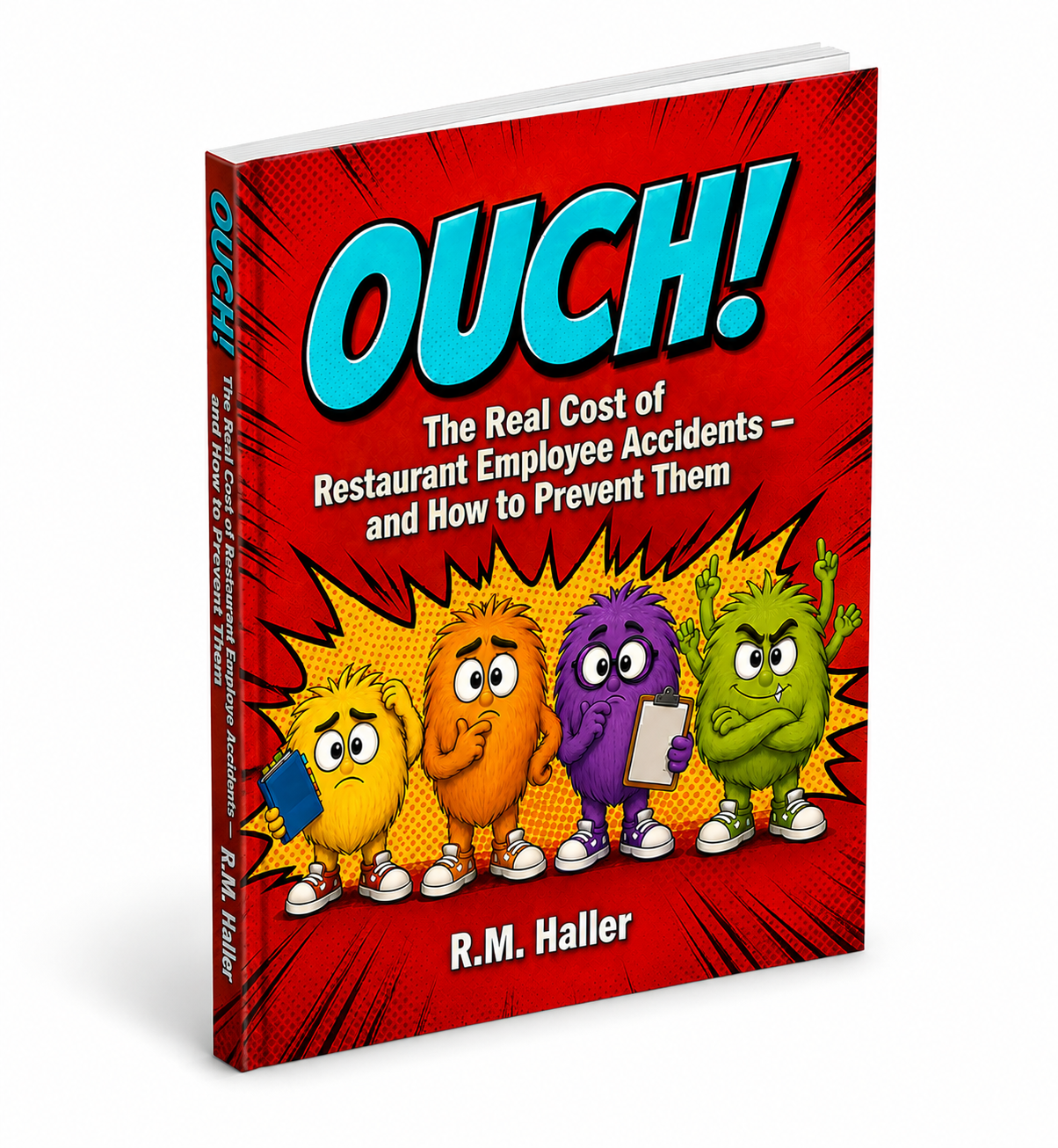 Cover of OUCH! Restaurant Safety Guide – Downloadable Injury Prevention Plan