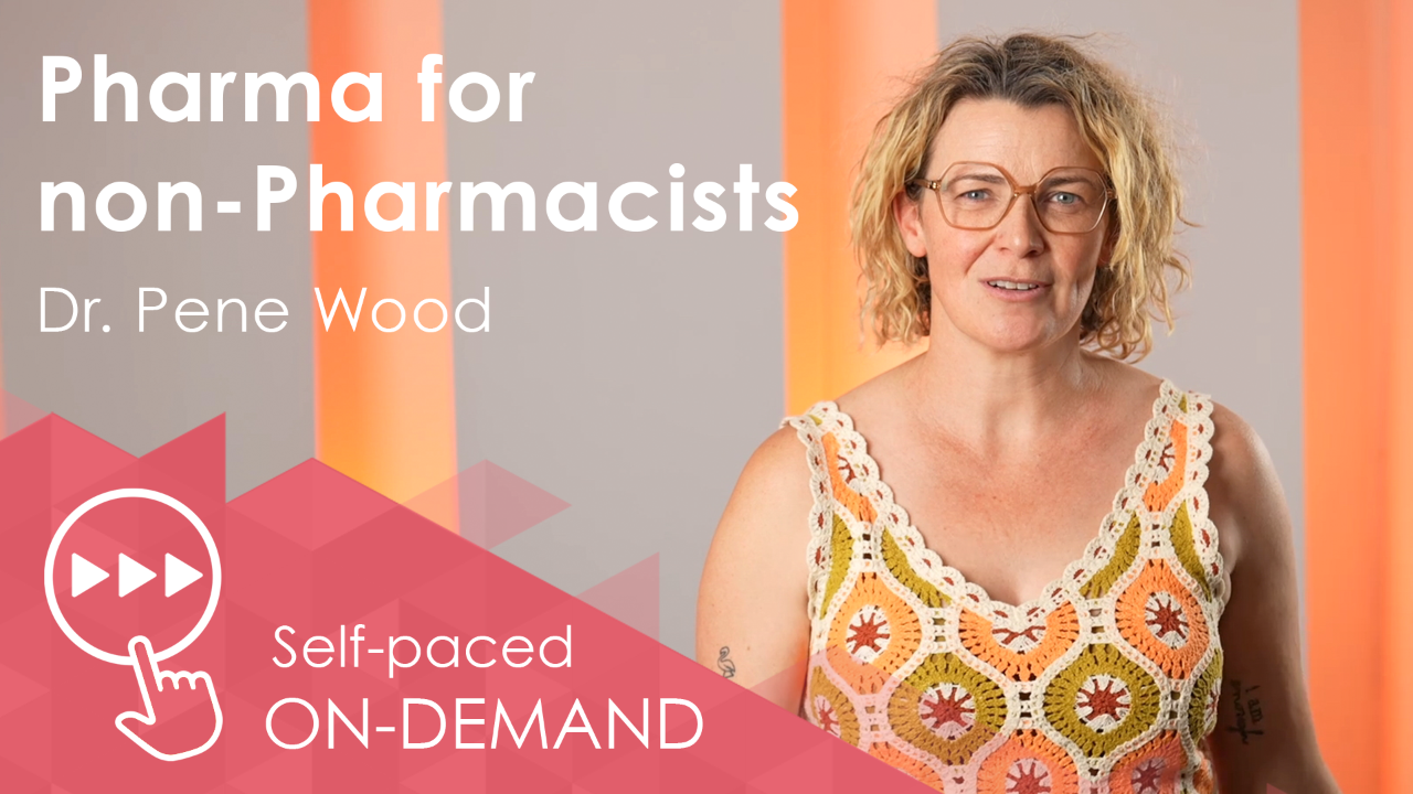 Pharma for non-Pharmacists