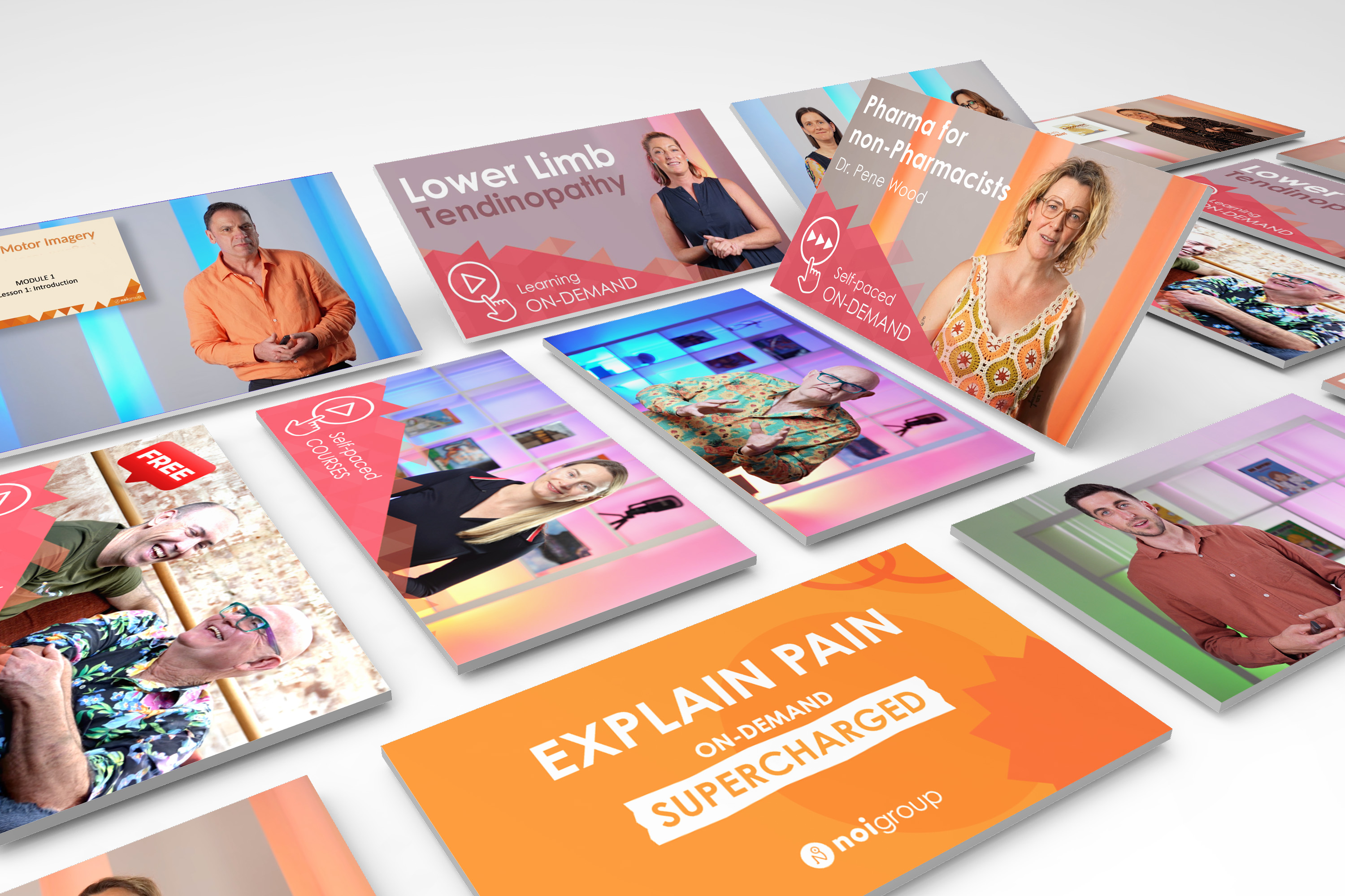 The on-demand course library included with EPOD Supercharged Extended Access
