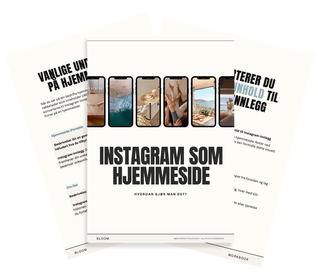 Instagram-innlegg fra nettsiden din