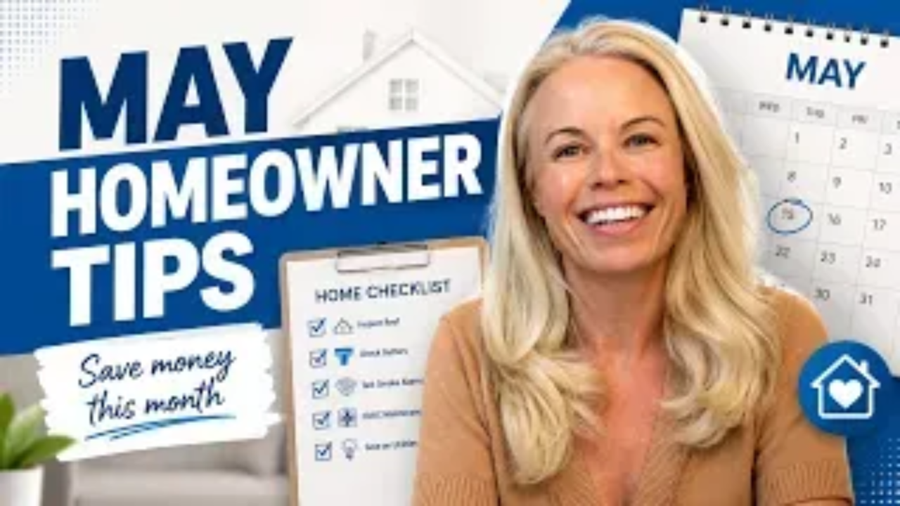 expert mortgage explains what homeowners should do in May including insurance, escrow, taxes, and maintenance tips