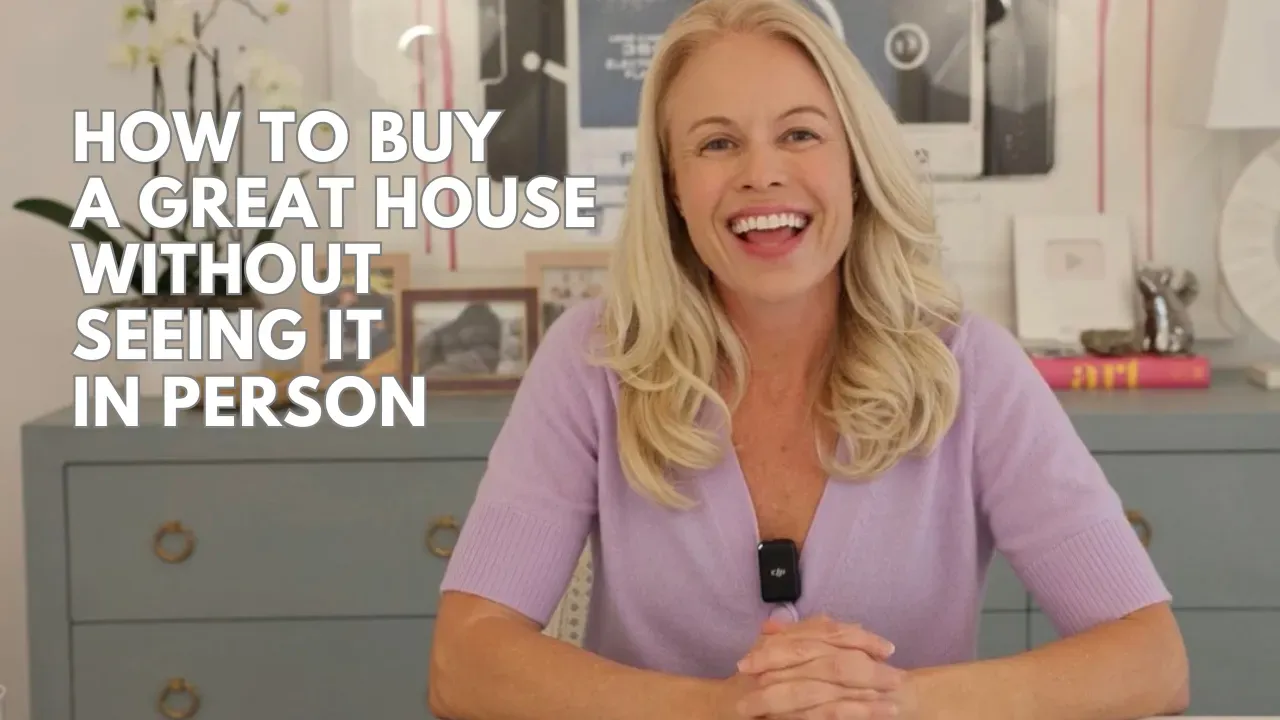 expert mortgage explains how to buy a house sight unseen using the right agent, inspections, live walkthroughs, and research