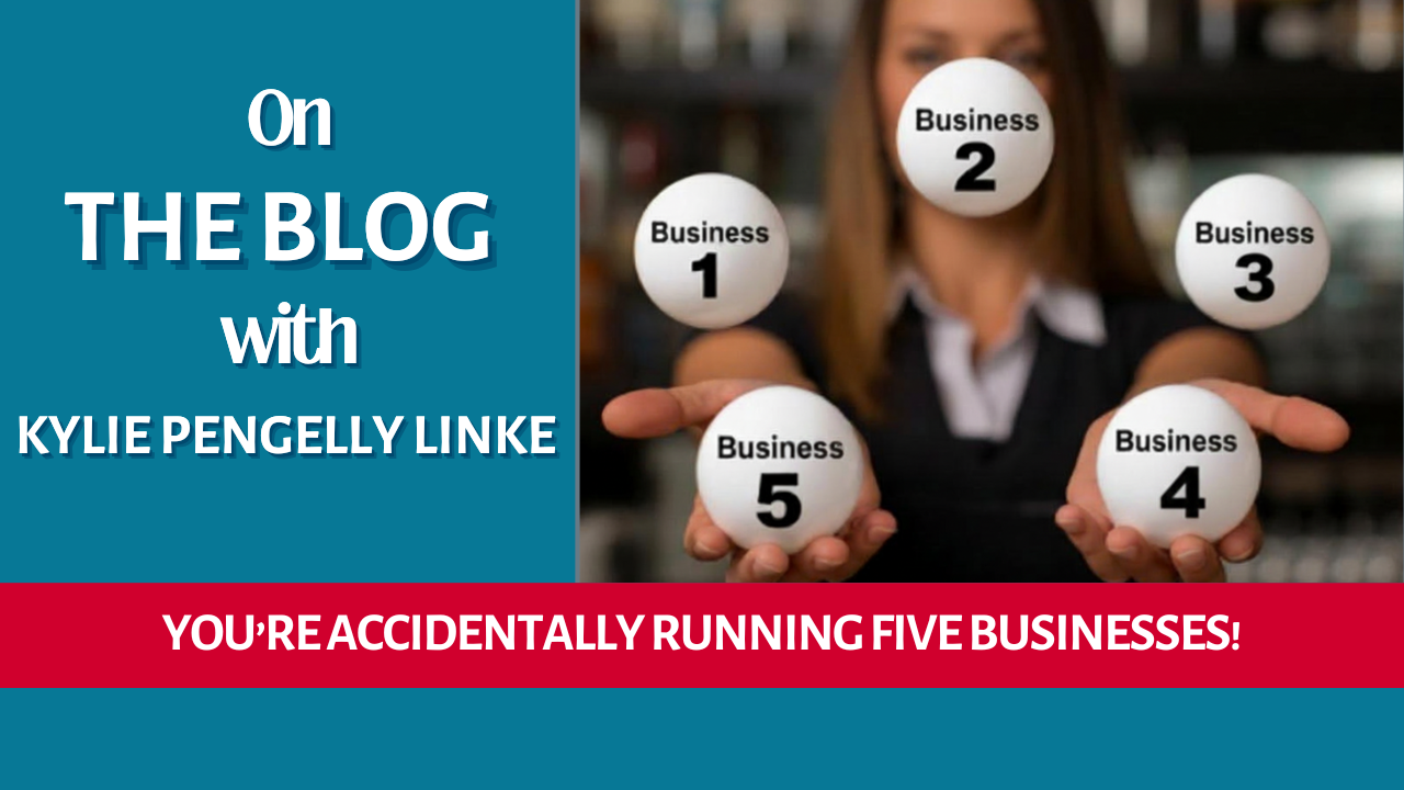 Hospitality business owner comparing brand voice across website, social media and email on laptop and phone