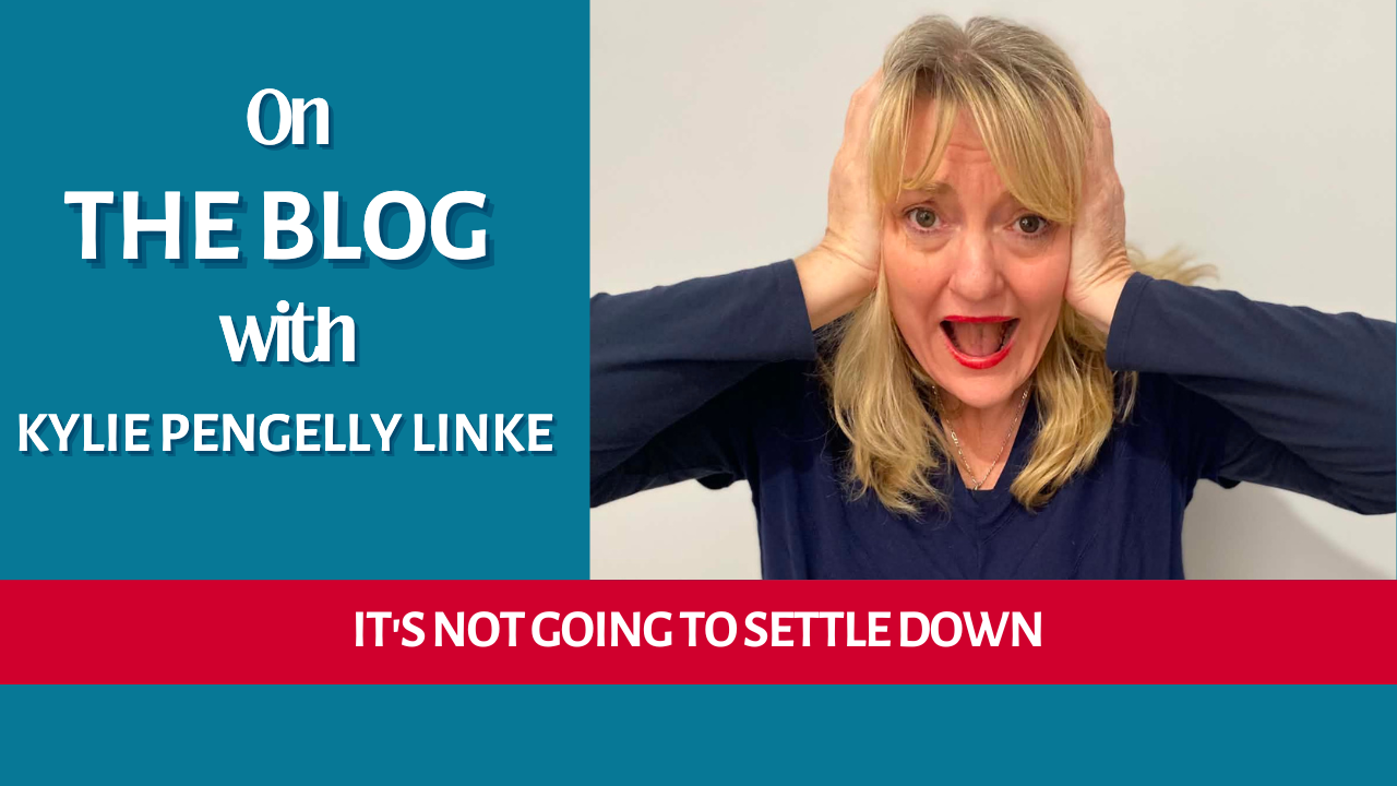 Kylie Pengelly Linke freaking out because AI won't stand still
