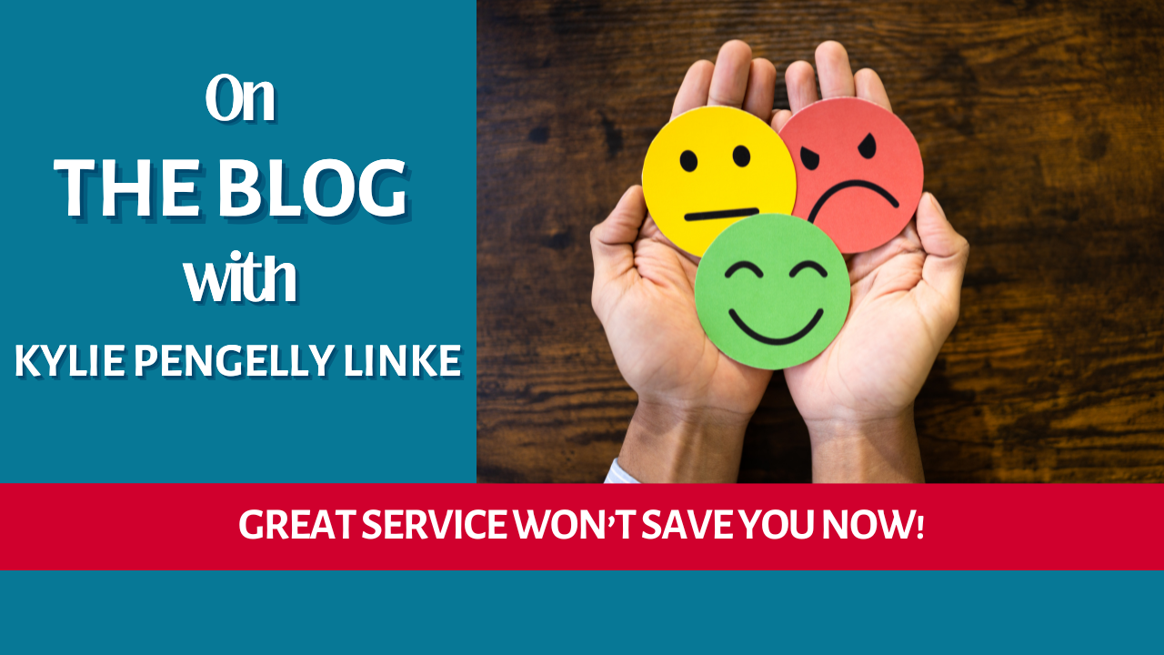 Good customer service is not the answer