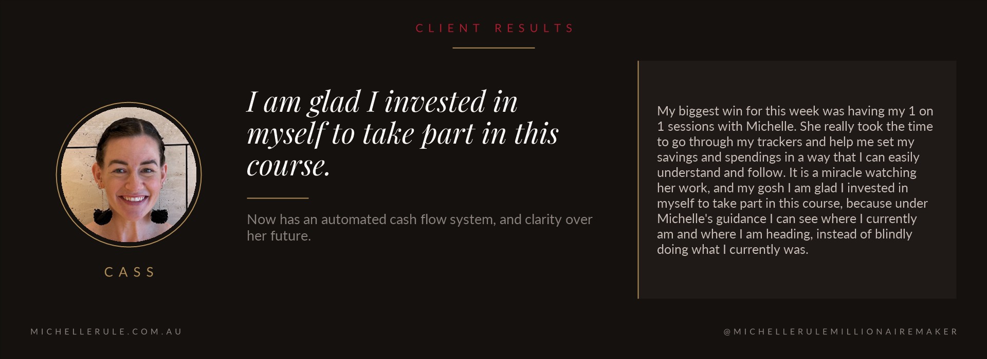 Cass, client result