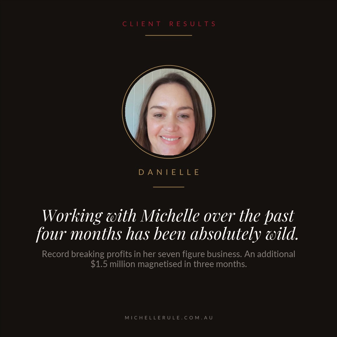Danielle, client result
