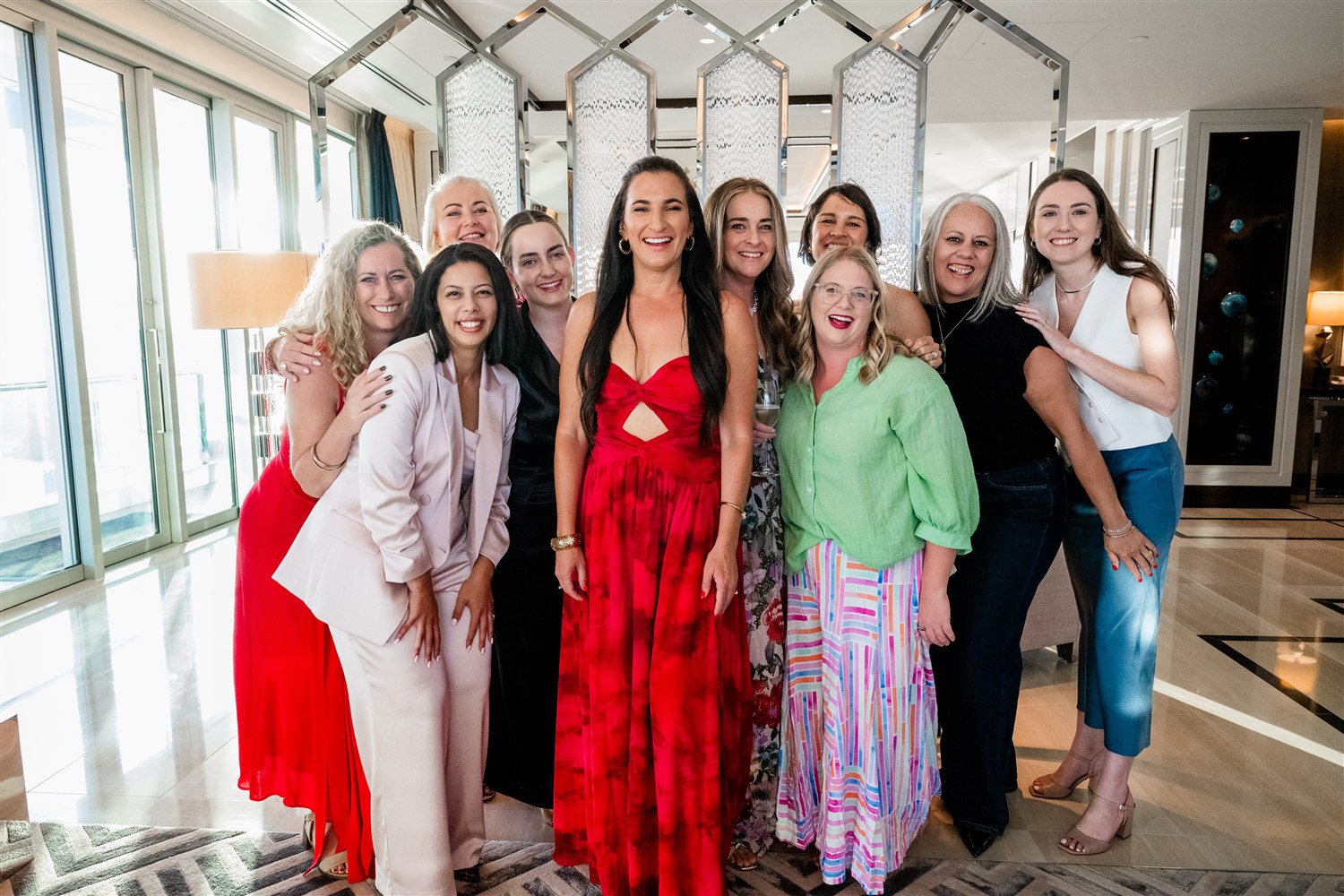 The Millionaires Mastermind women together at the Crystal Villa immersion