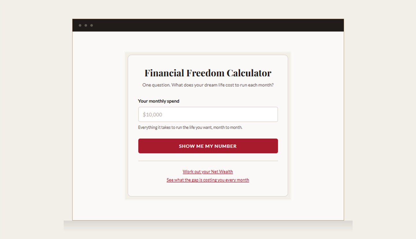 Financial Freedom Calculator