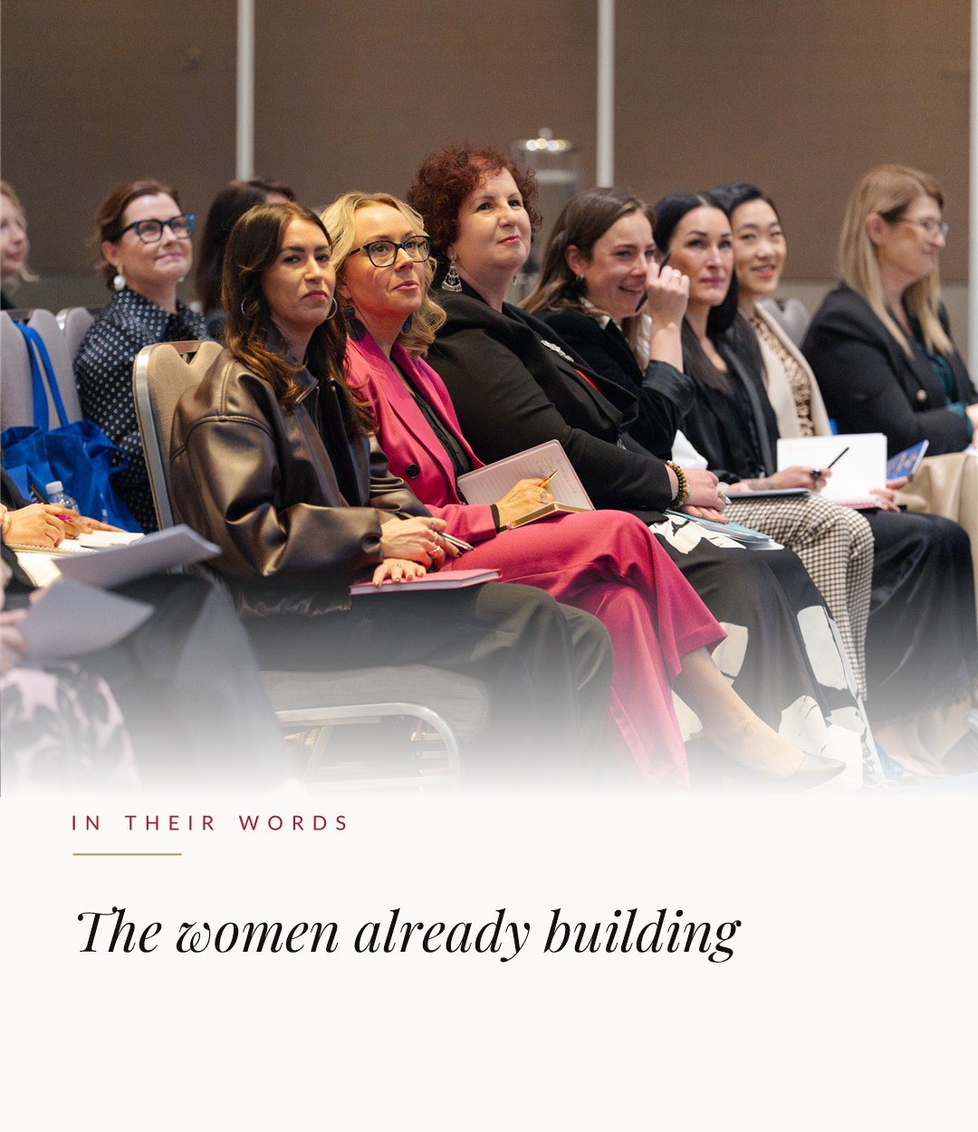 The women already building