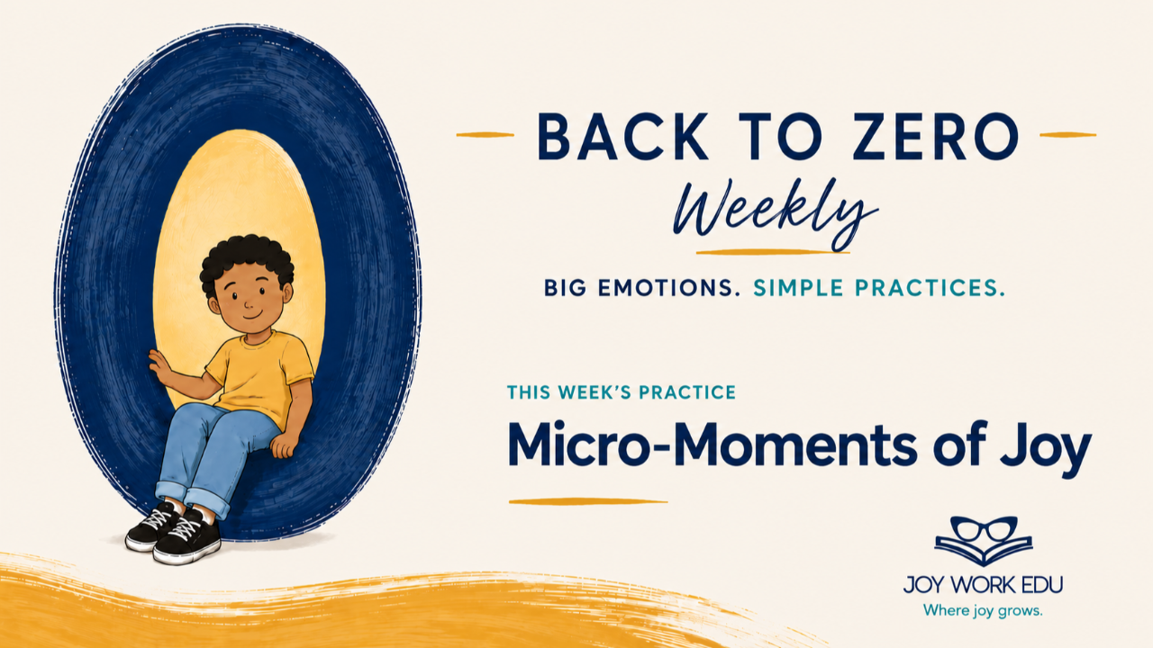 Joy Work EDU blog graphic for Micromoments