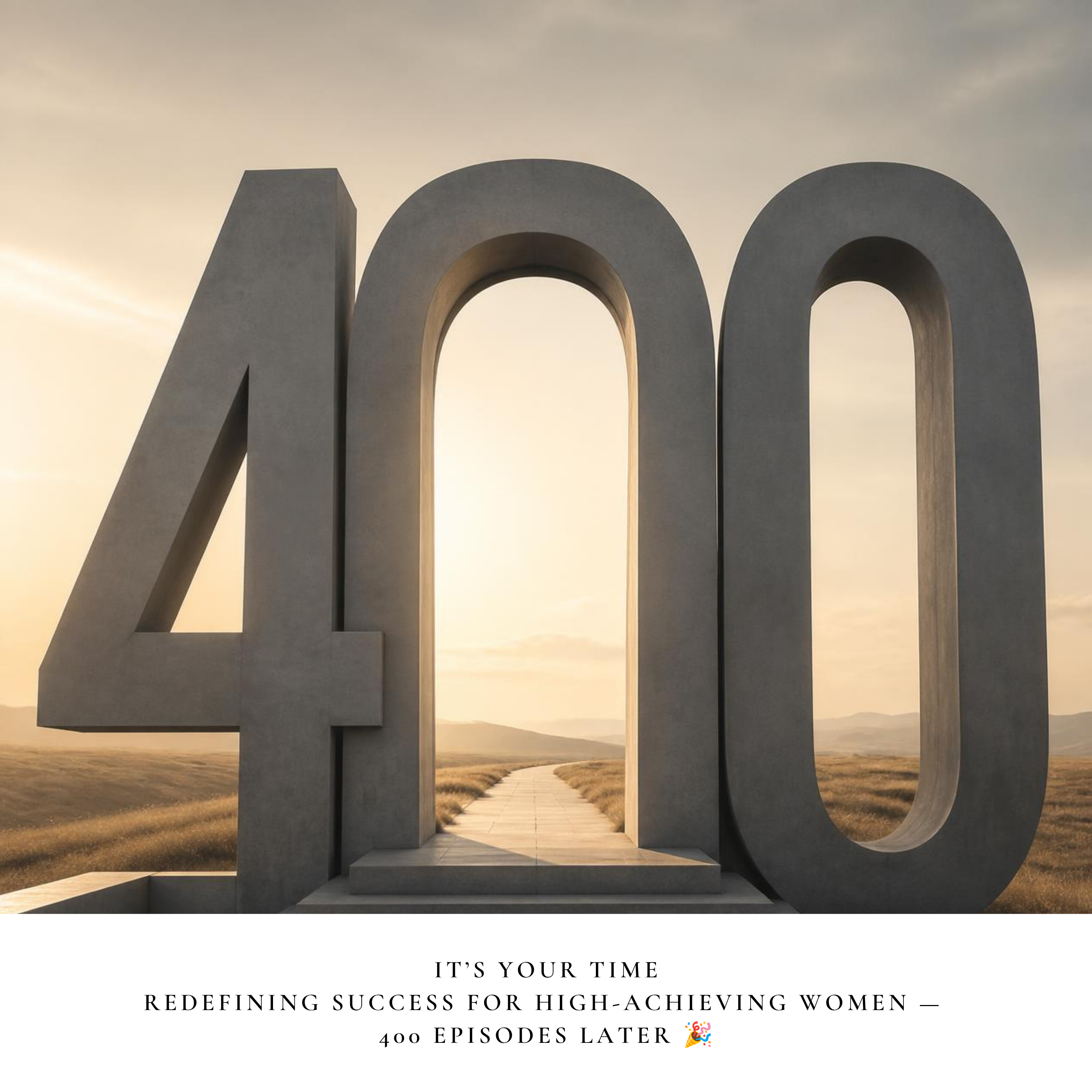 Episode artwork: 400 Episodes Later